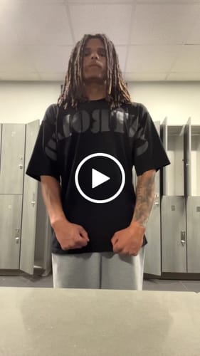 Customer video review of Midnight Black Lightweight Tee