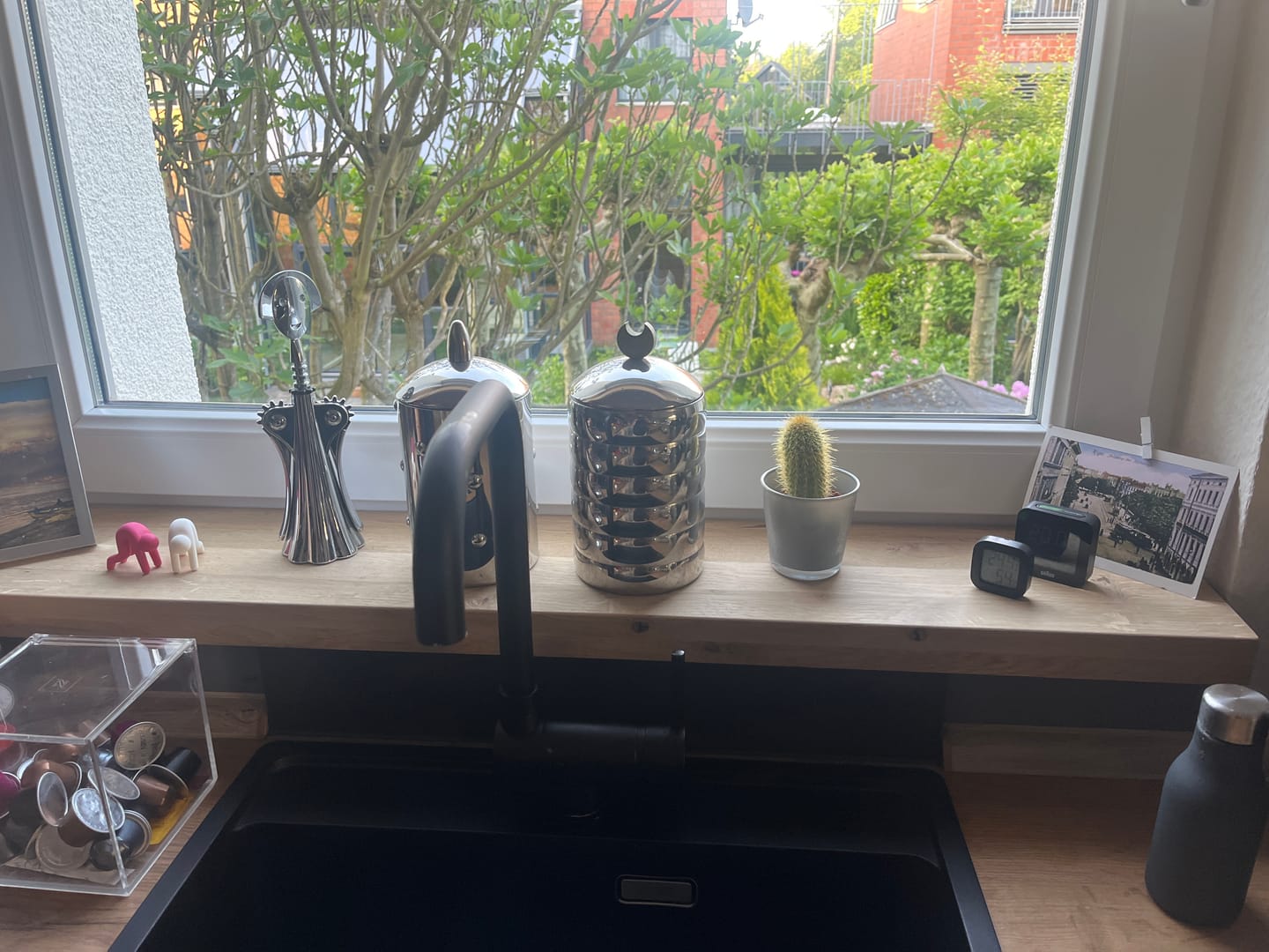 Customer photo review of Aufsatzfensterbank Eiche