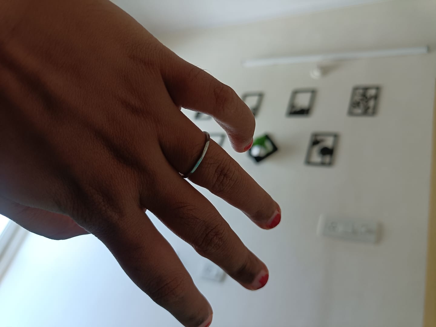 Customer photo review of Chevron Ring