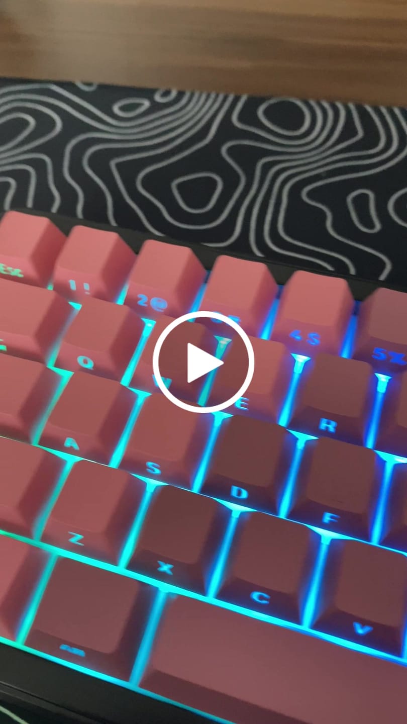 Customer video review of WEIKAV WK68 Mekanik Klavye