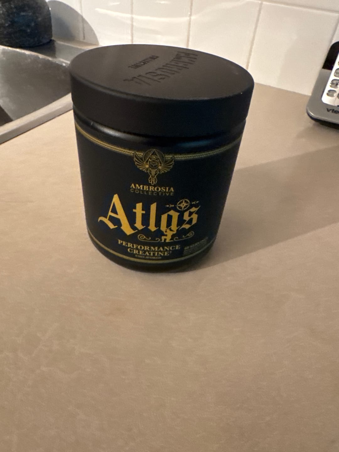 Customer photo review of Atlas Performance Creatine