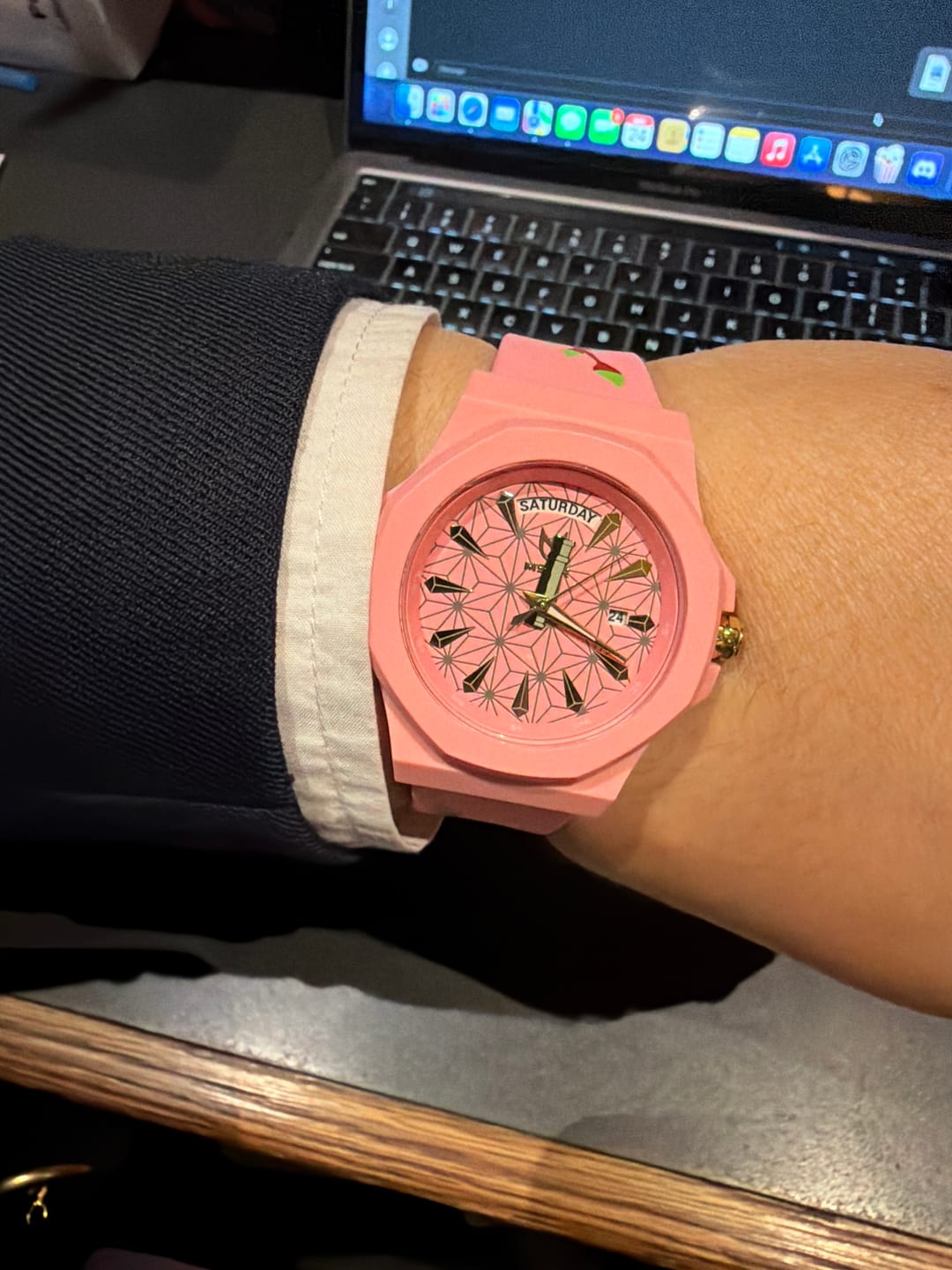 Customer photo review of DT023DS - DEMON SLAYER NEZUKO WATCH