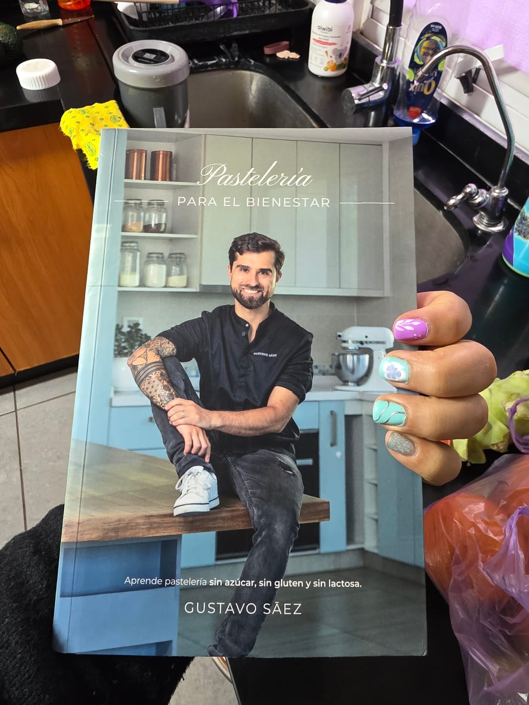 Customer photo review of Libro "Pastelería para el Bienestar" + 4 libros digitales (Sin gluten, sin lactosa, sin azúcar y más) + Envío GRATIS + Lista de proveedores de REGALO