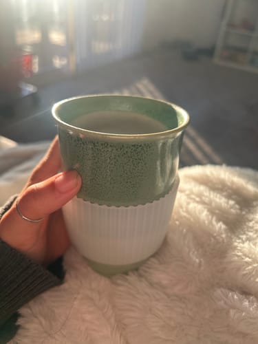 Customer photo review of Emerald Cup 12oz