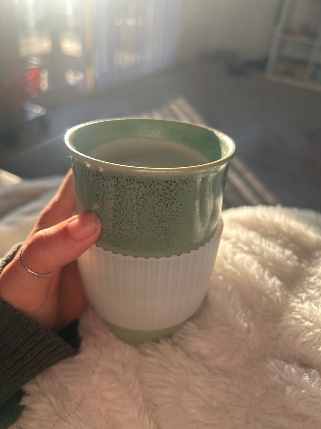 Customer photo review of Emerald Cup 12oz