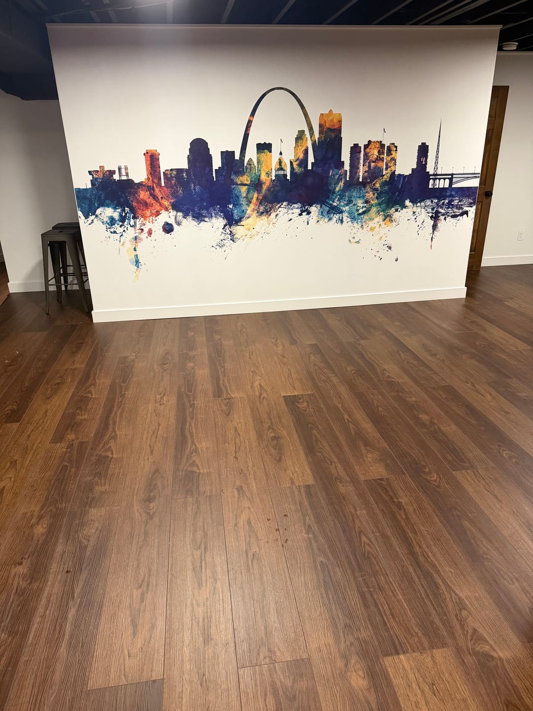 Customer photo review of Dumb & Dumber Bathroom Decor Wall Art