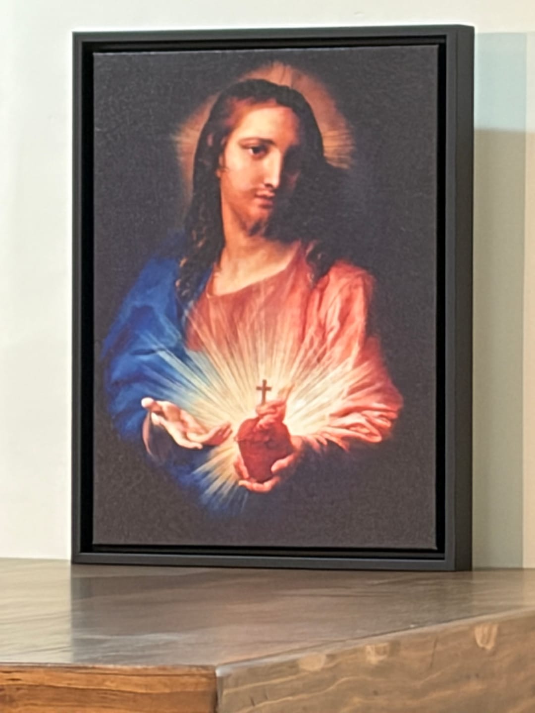 Customer photo review of Sacred Heart of Jesus by Pompeo Batoni