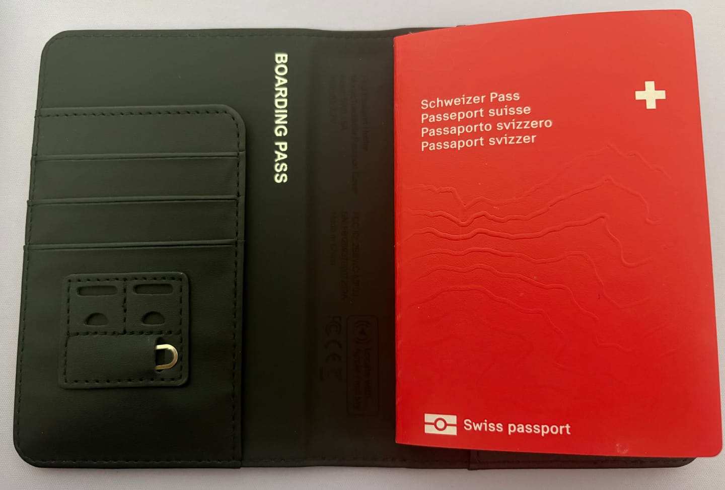Customer photo review of Trackable Passport Cover