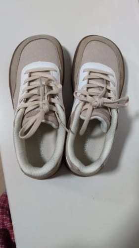 Customer photo review of HOBIBEAR Unisex Wide Toe Sneakers — Premium Minimalist Casual Shoes
