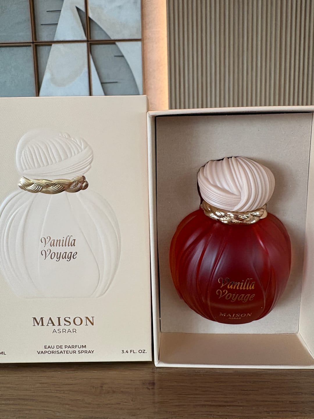 Customer photo review of VANILLA VOYAGE