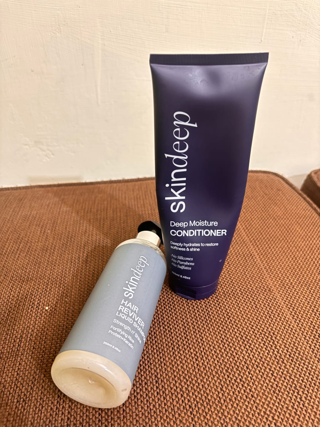 Customer photo review of DEEP MOISTURE CONDITIONER - with Silk Protein+Pro Vit B5