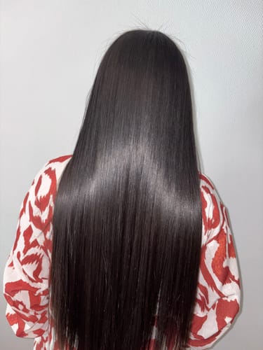 Customer photo review of MÁSCARA ORGANIC LUXE ( NOVA VERSÃO DA ORGANIC LISS) - ALISAMENTO ORGANICO BRASILEIRO