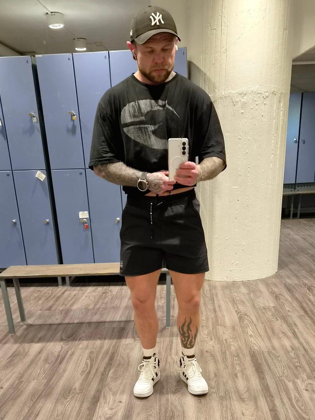 Customer photo review of 101 Bodybuilding Short Shorts