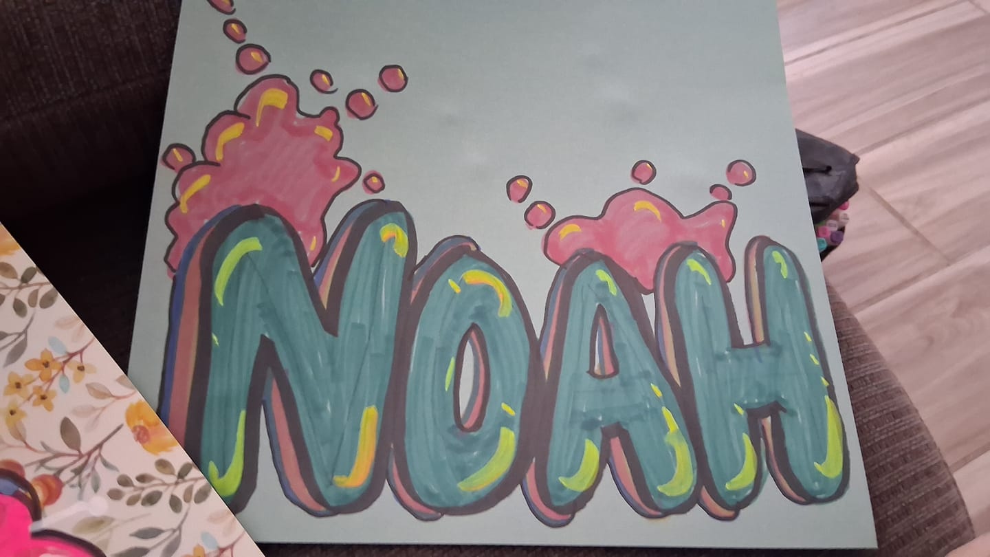 Customer photo review of 24ct Chalk Markers- Artists Assortment