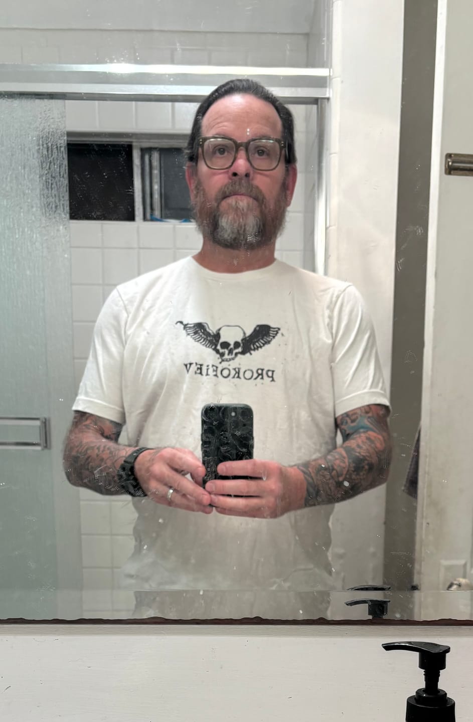 Customer photo review of Prokofiev: Skull T-Shirt