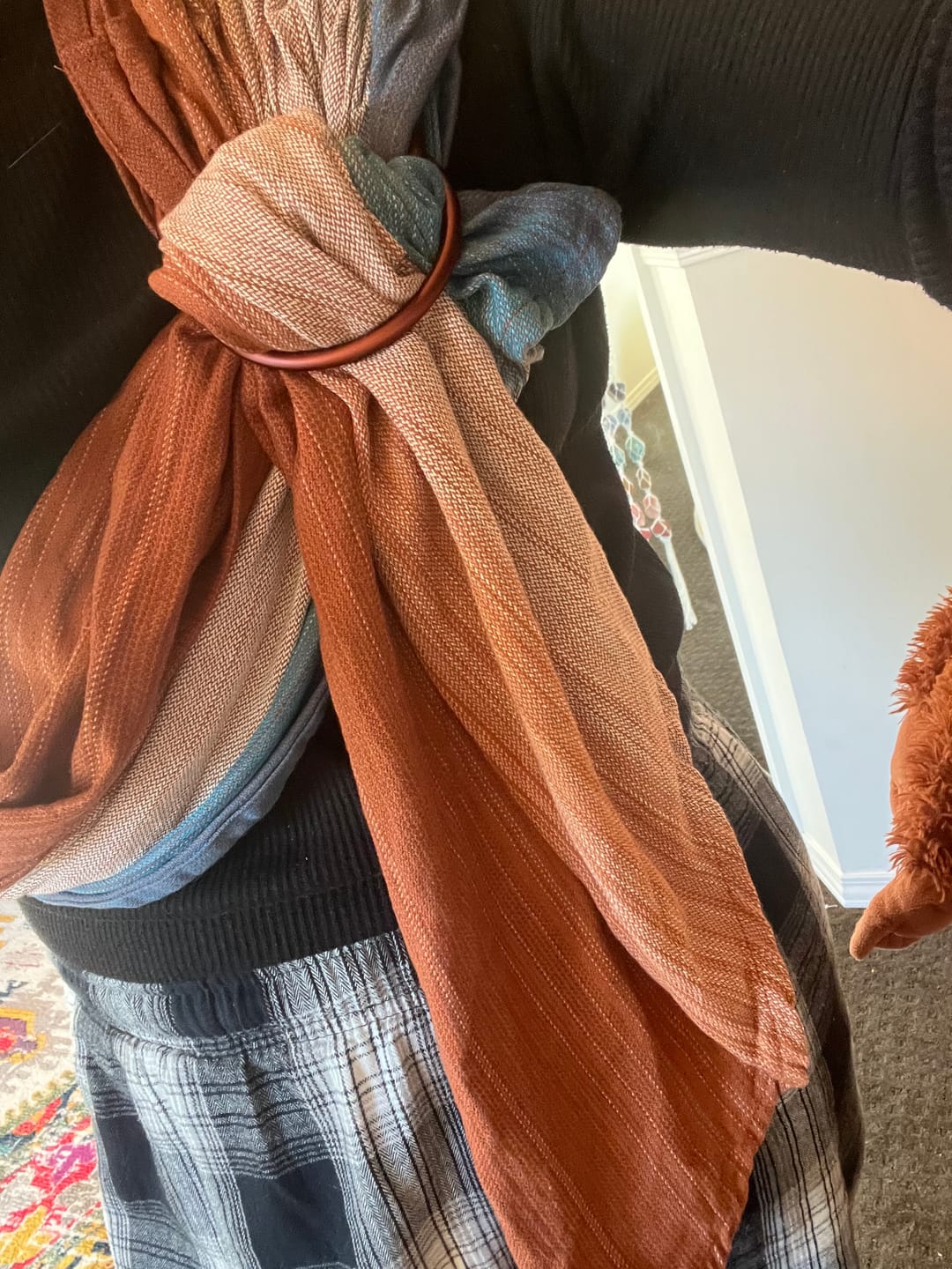 Customer photo review of Écharpe Ajustable Tissée (Ring Sling) | Aquaterra