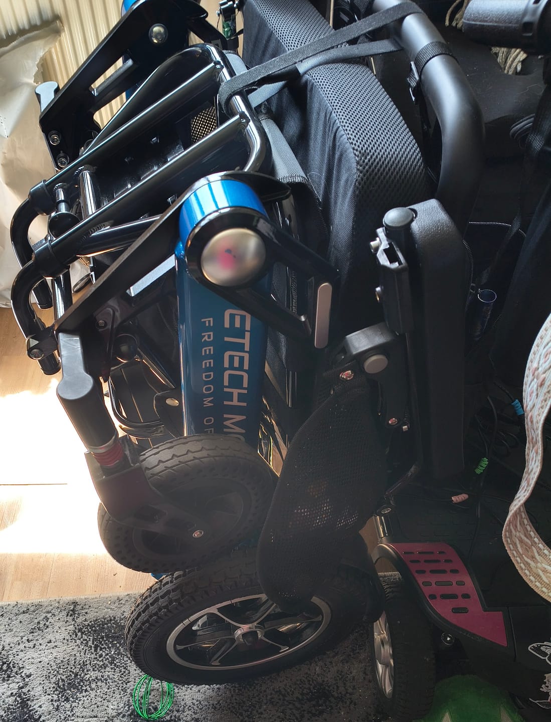 Customer photo review of Lightweight Electric Wheelchair | Folding Powerchair | Freedom Pro ST