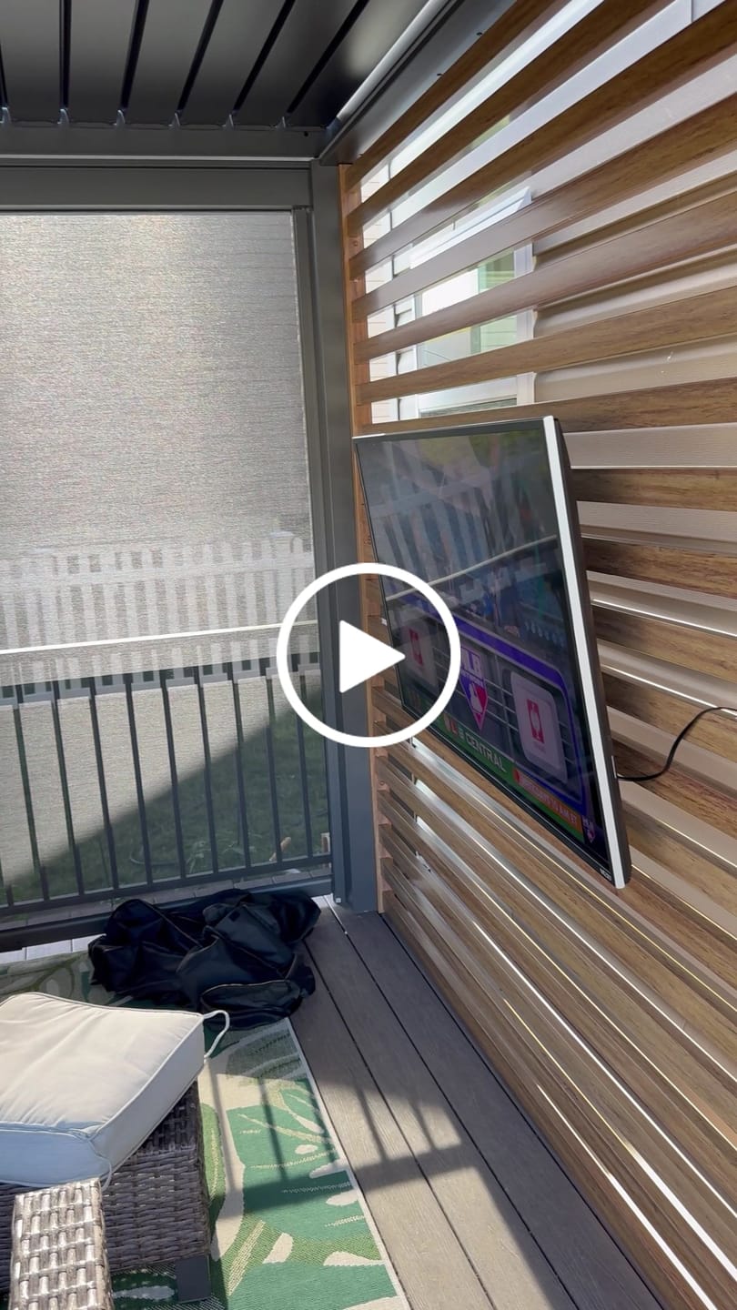 Customer video review of Wood-Grain Slat Walls