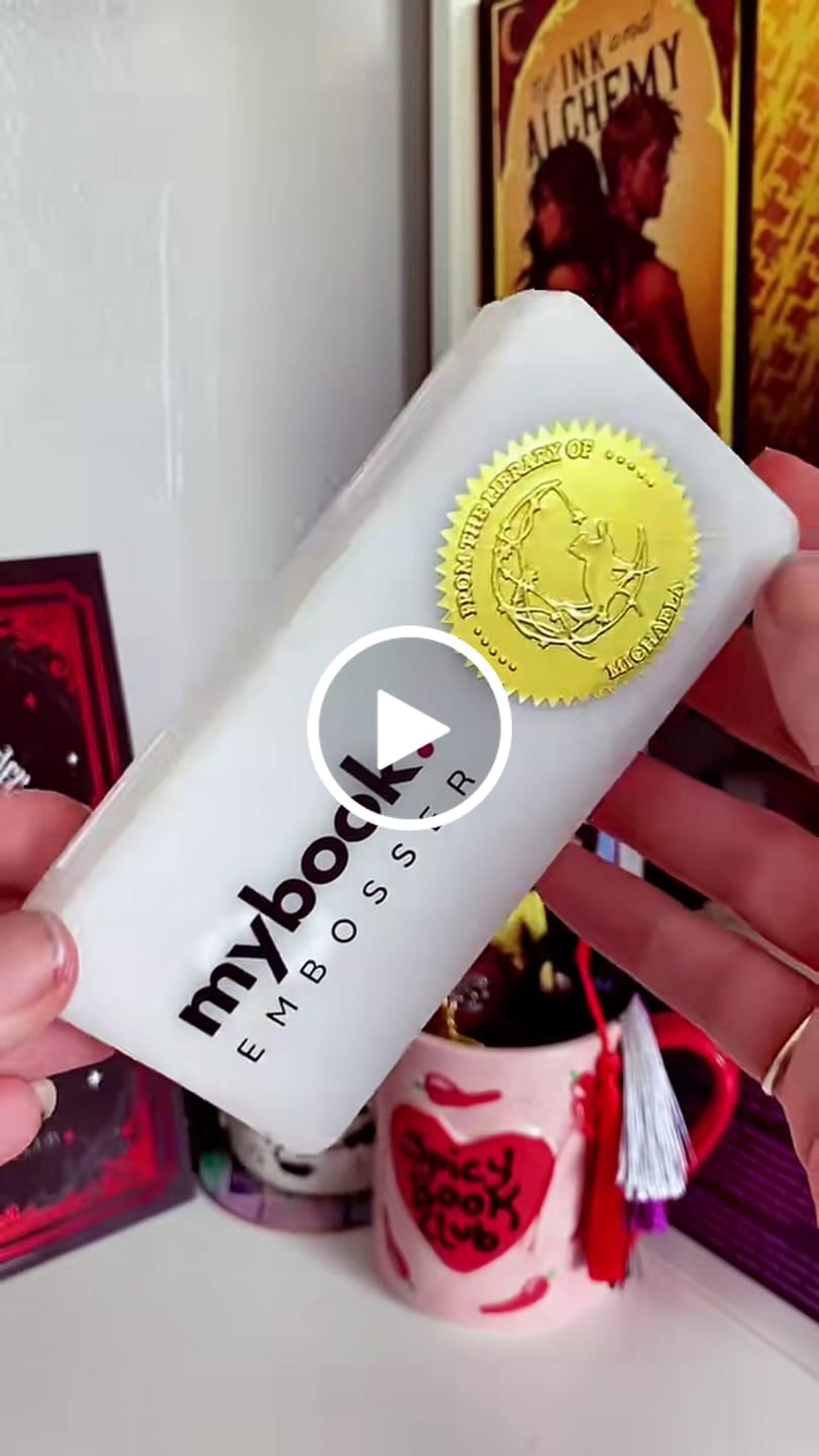 Customer video review of My Book Embosser – Custom Book Embosser