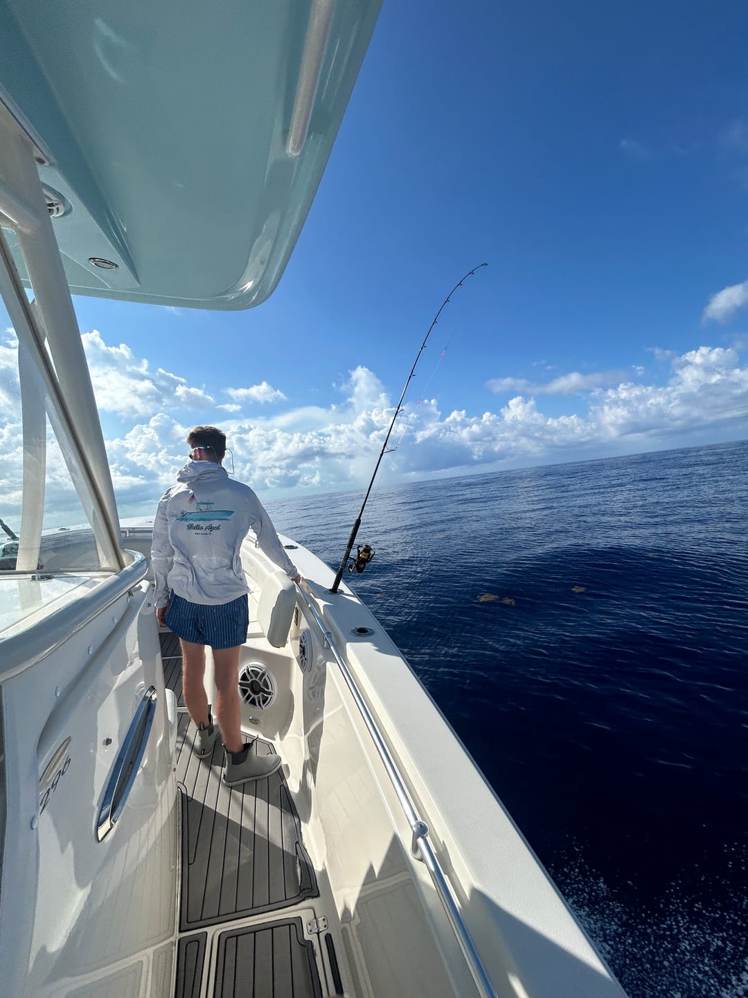 Customer photo review of Custom Dri-Fit Fishing Hoodies