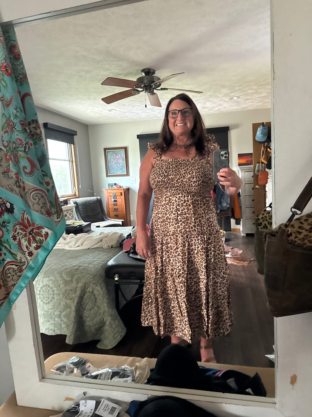 Customer photo review of Hear My Roar Dress - Final Sale