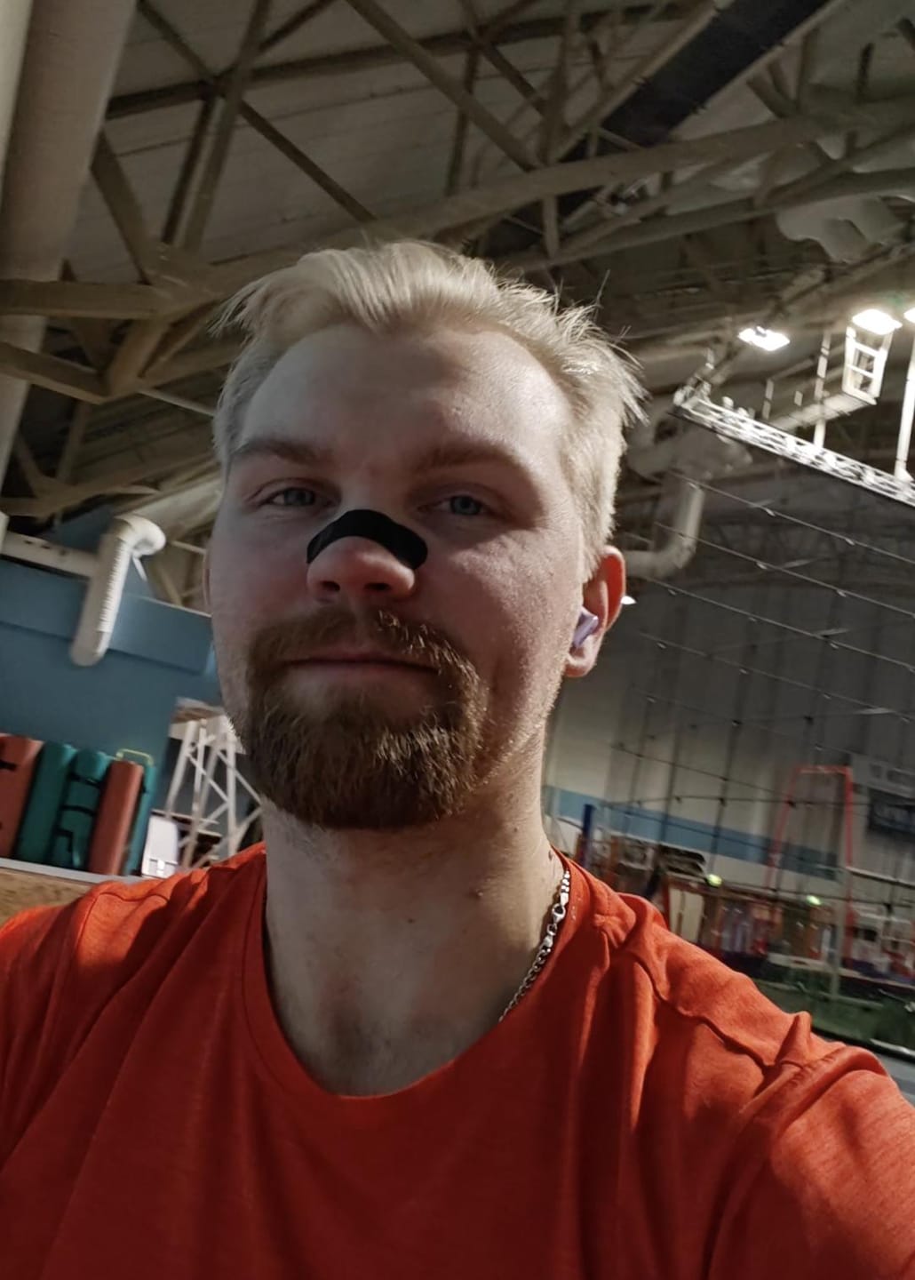 Customer photo review of Nuku Active Nasal Strips