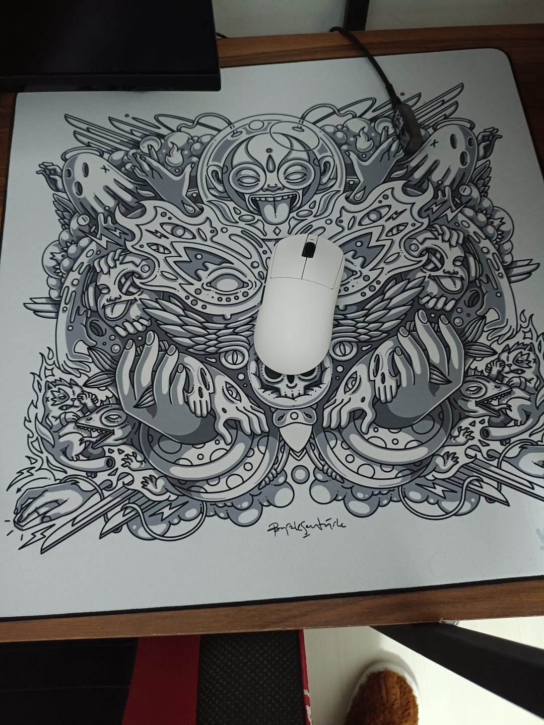 Customer photo review of Wraith Spirit of Aim Pro Mousepad