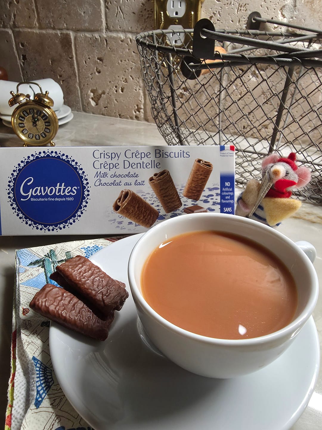 Customer photo review of Gavottes Milk Chocolate Crepe Dentelle, 3.2 oz (90 g)