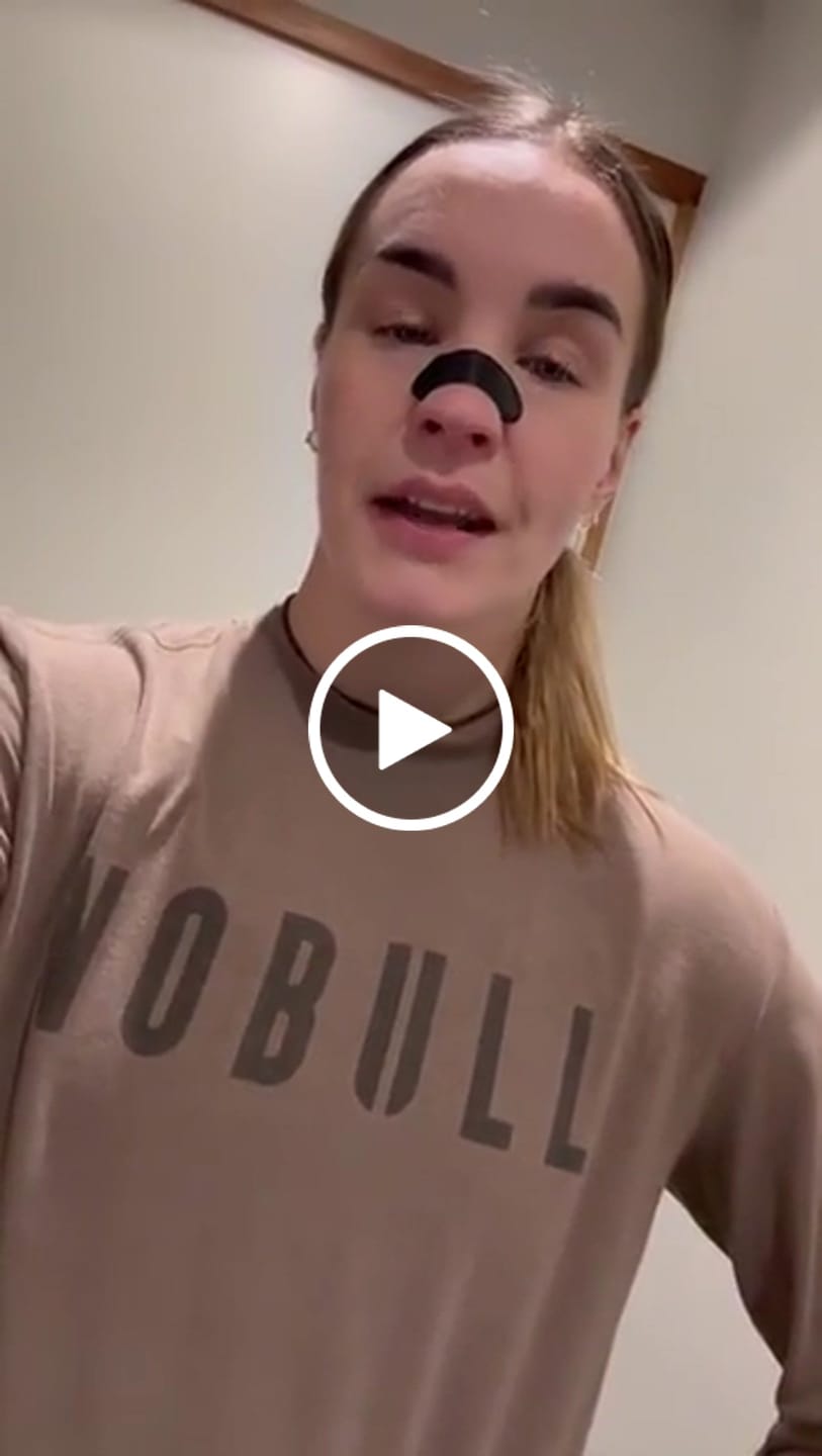 Customer video review of Nuku Active Nasal Strips