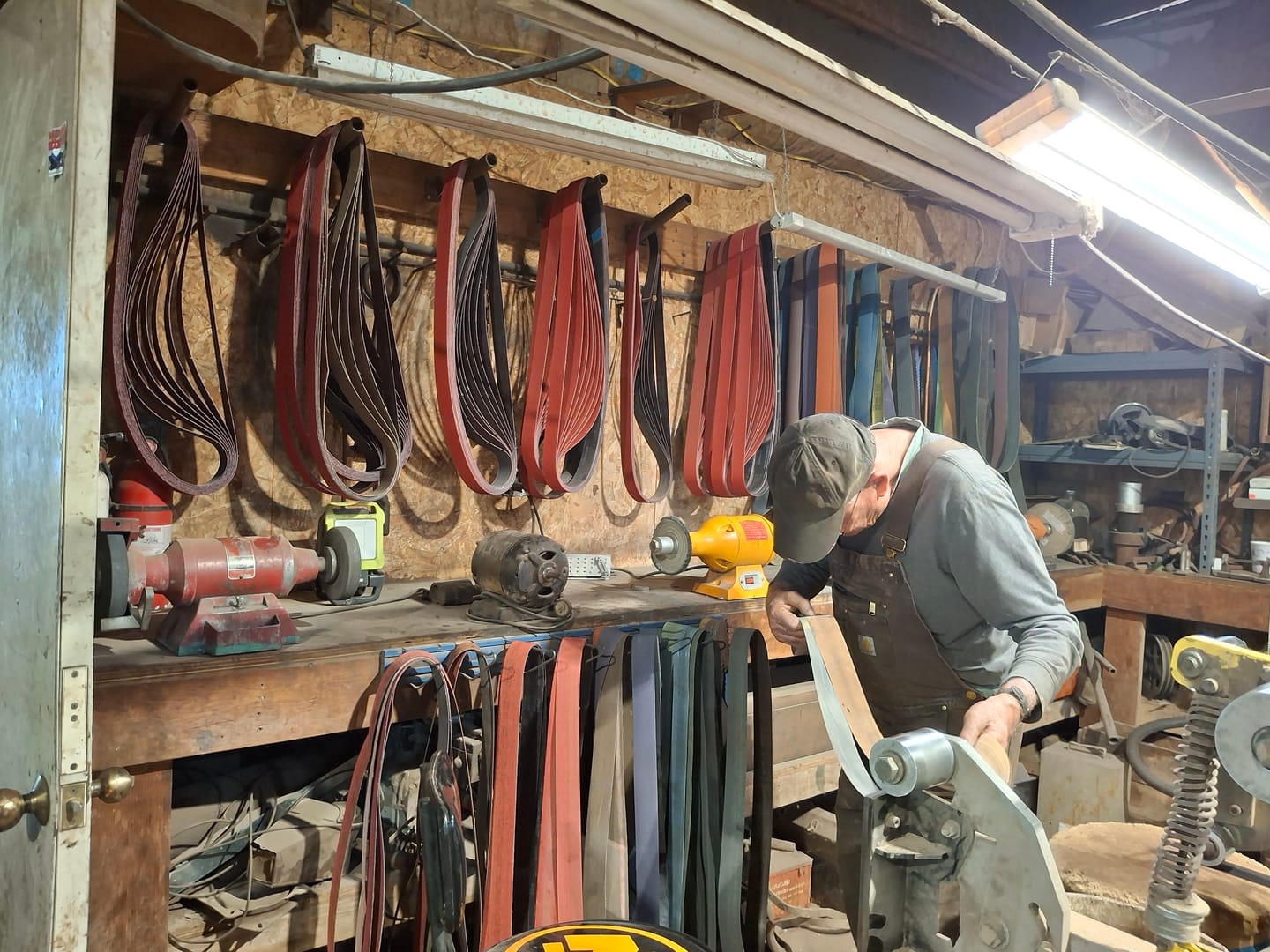 Customer photo review of 2 x 72 Ceramic Sanding Belts, 3 PACK