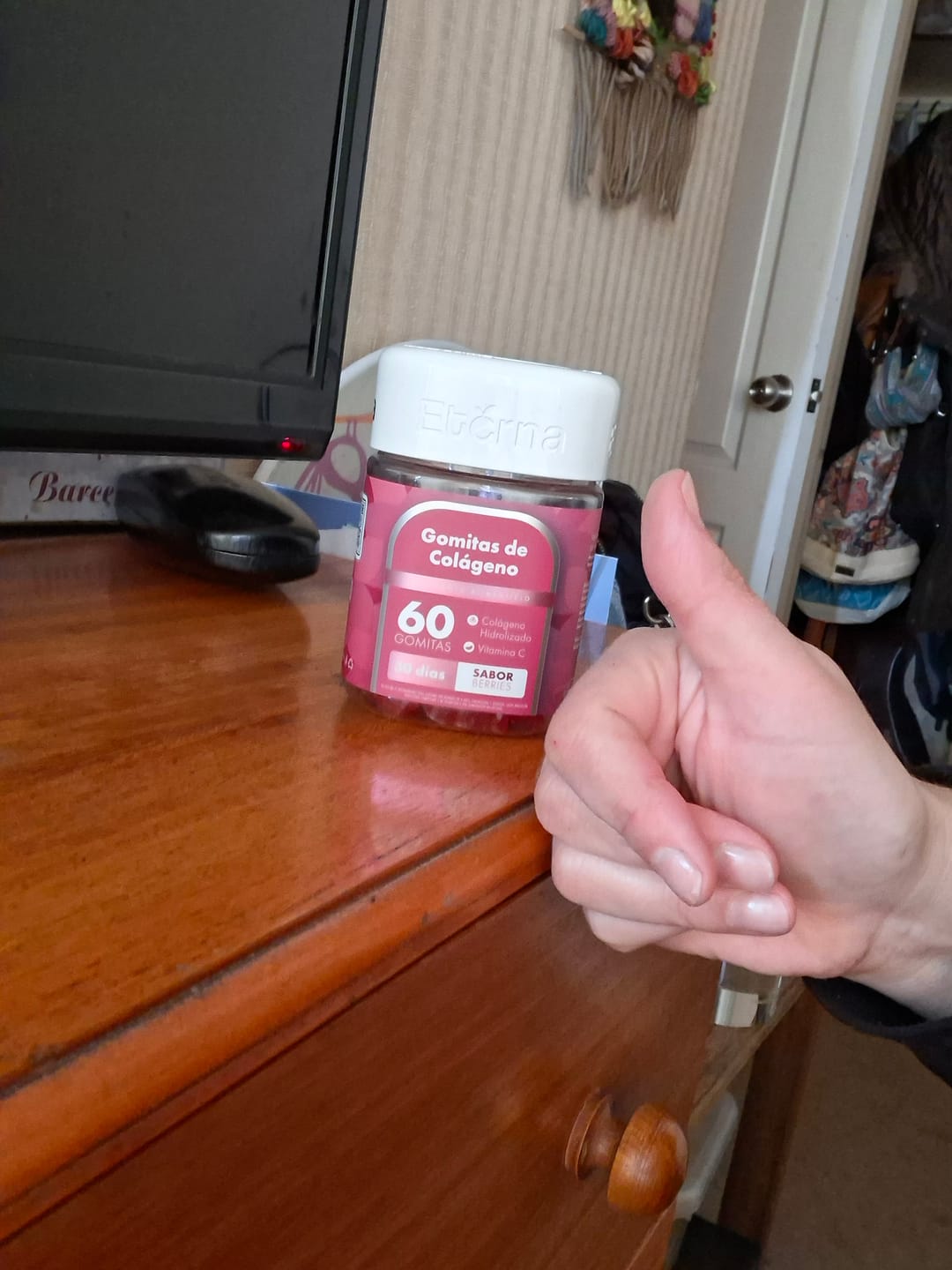 Customer photo review of Gomitas de Colágeno y Vitamina C