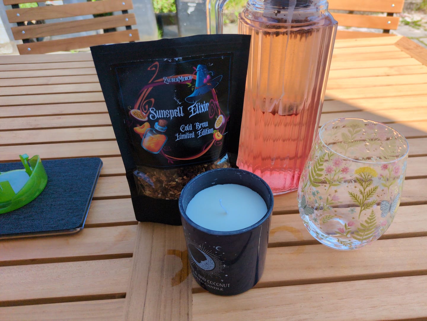 Customer photo review of Blue Moon Duftkerze – Vanille & Kokos im Glas