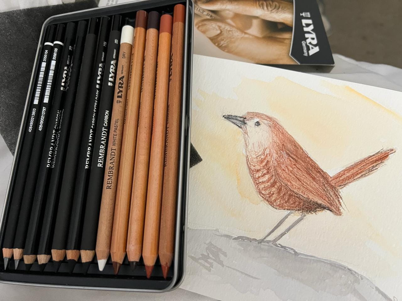 Customer photo review of Lyra Rembrandt - Kit Lápices para Bocetos Art Specials