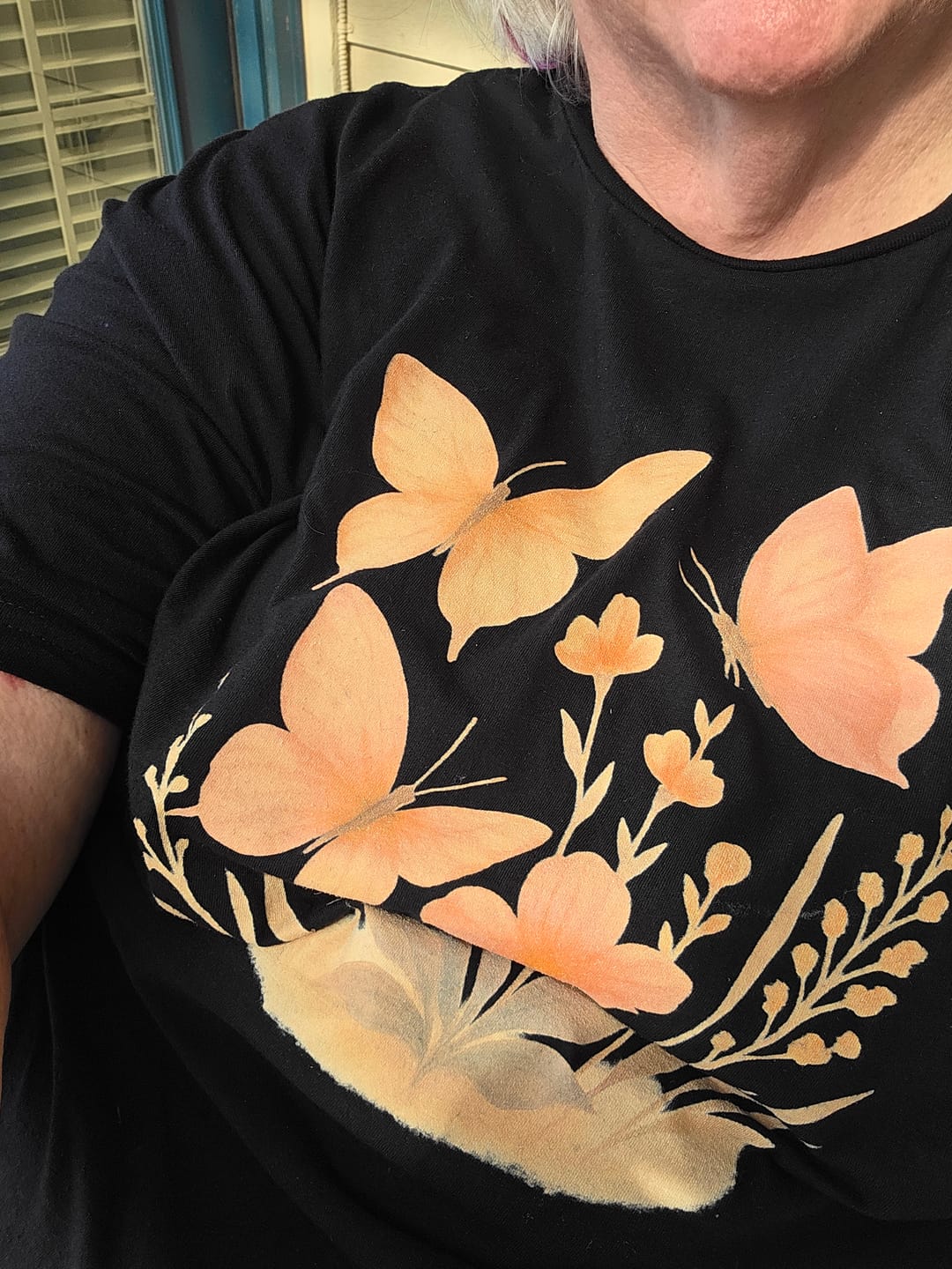 Customer photo review of Butterflies T-Shirt