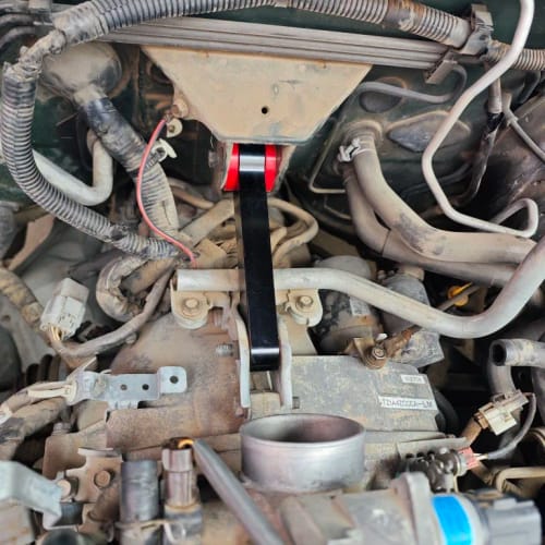 Customer photo review of Pitch Stop Mount for Impreza WRX STi Legacy Forester 93-17