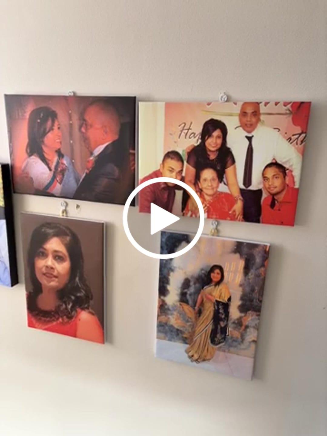 Customer video review of 6 x A3 Canvas Combo
