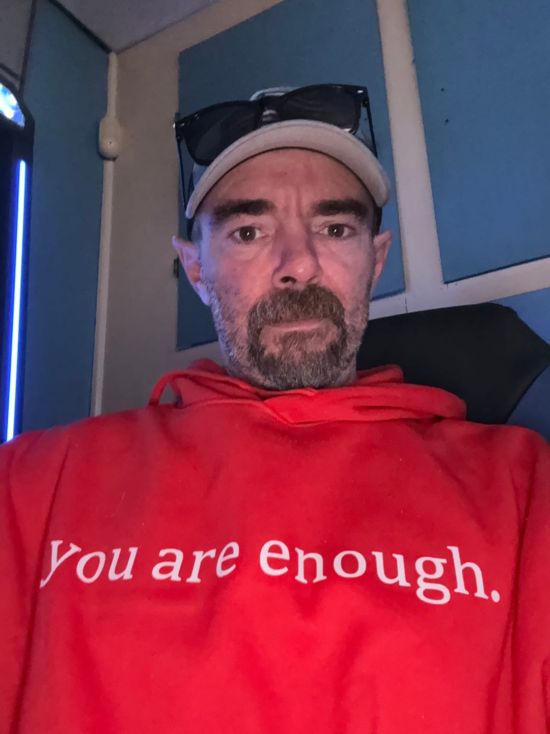 Customer photo review of The Original 'Dear Person Behind Me' Hoodie