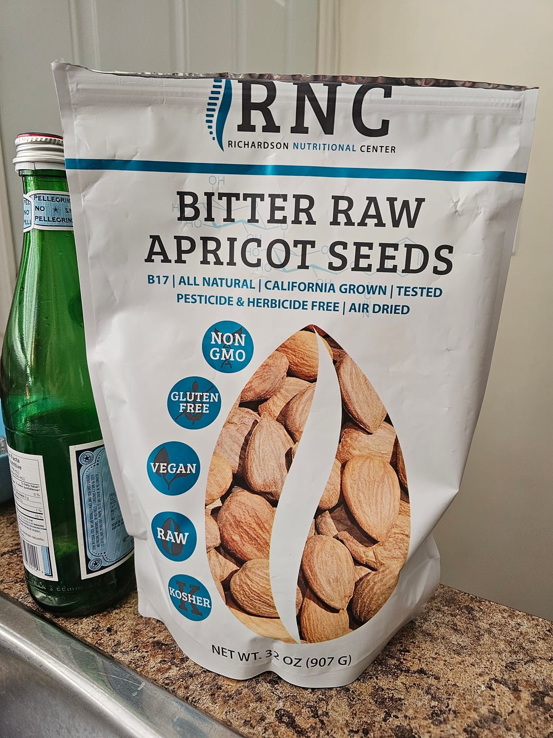 Customer photo review of Bitter Apricot Seeds