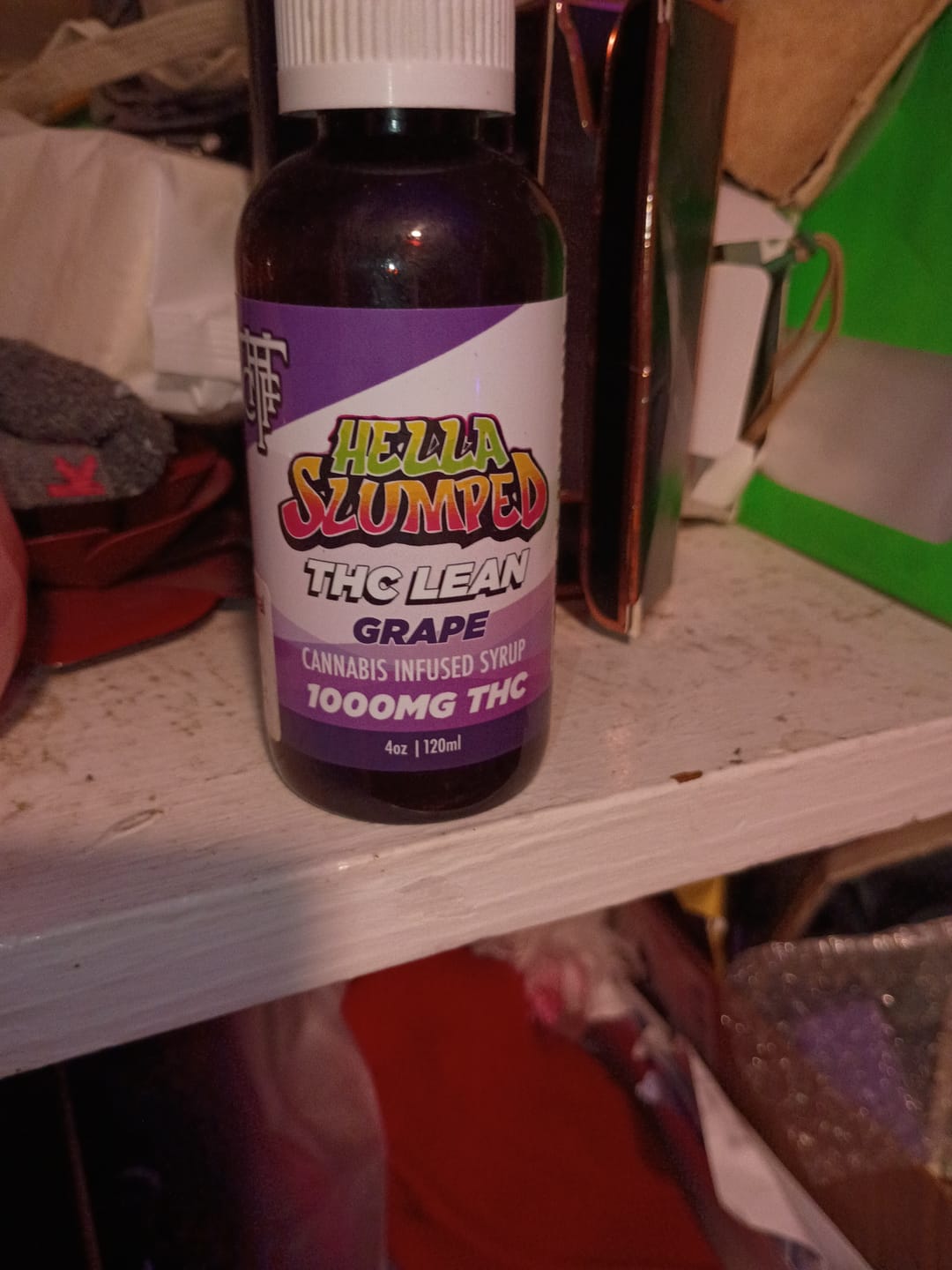 Customer photo review of THC Syrup - Grape