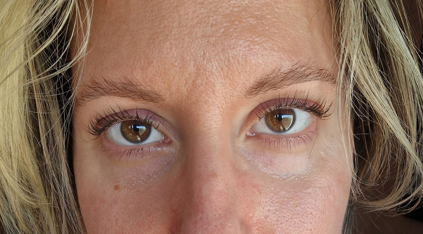 Customer photo review of Lash Lift Kit