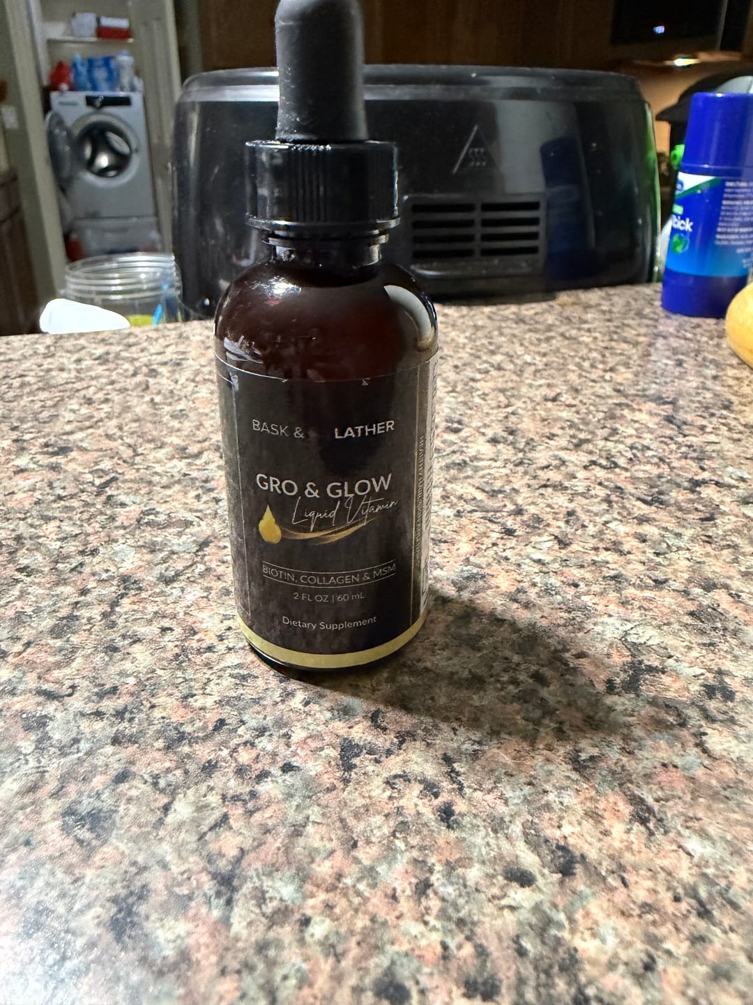 Customer photo review of ⚡Gro & Glow Liquid Vitamins - $5 ⚡