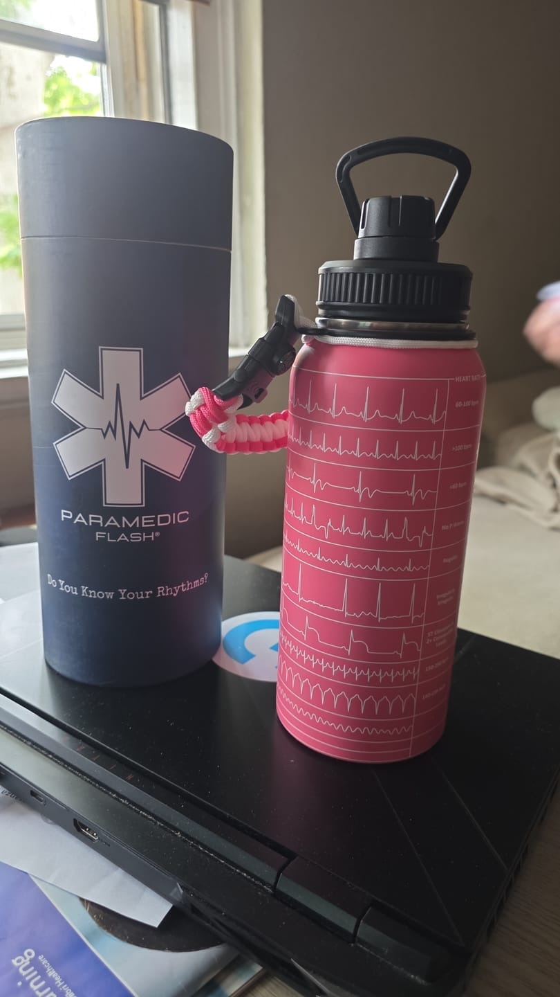 Customer photo review of EKG Water Bottle (32oz)