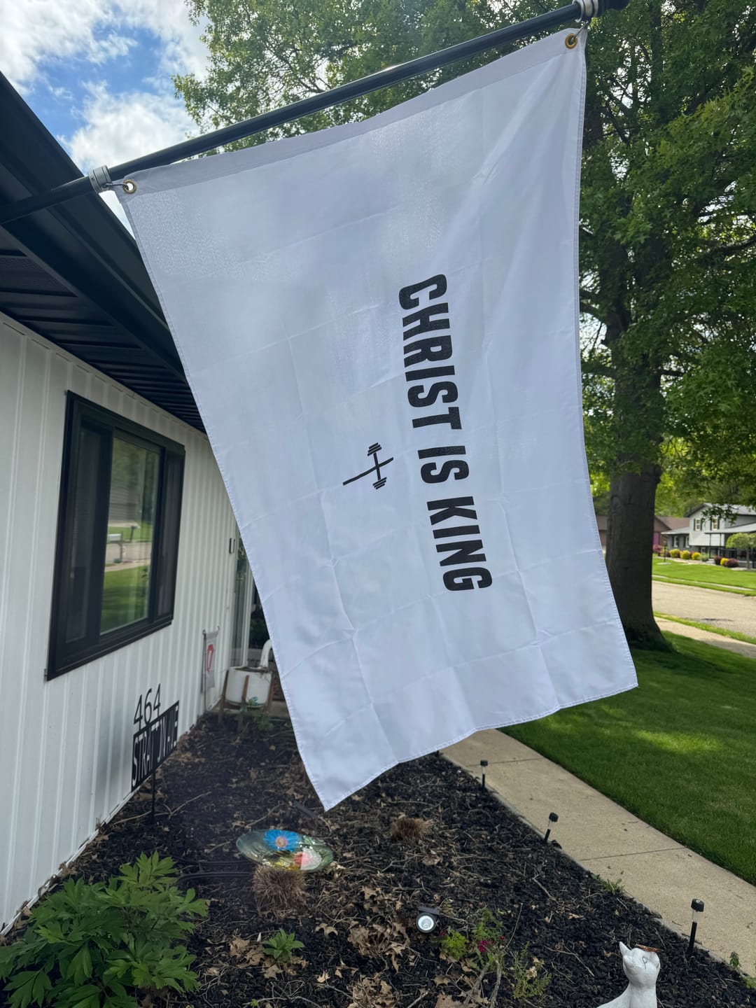 Customer photo review of HolStrength Cross Flag