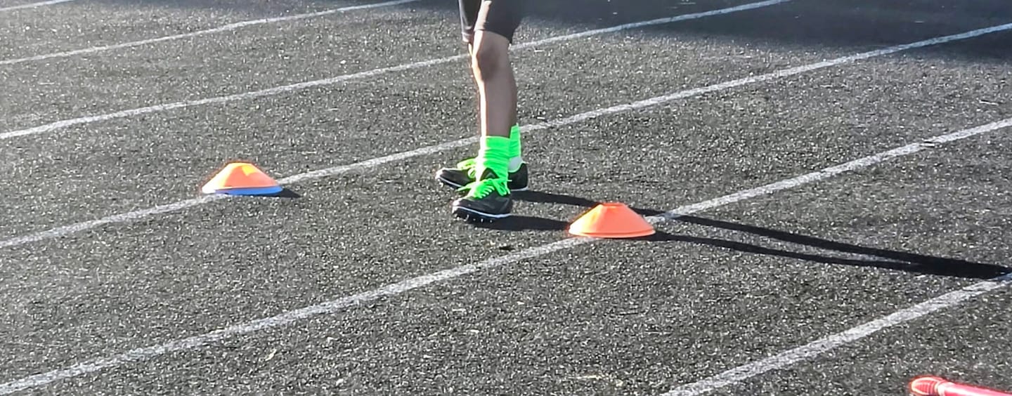 Customer photo review of Volt Kids Sprint Track Spikes