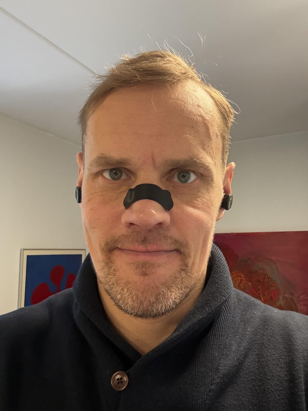 Customer photo review of Nuku Active Nasal Strips