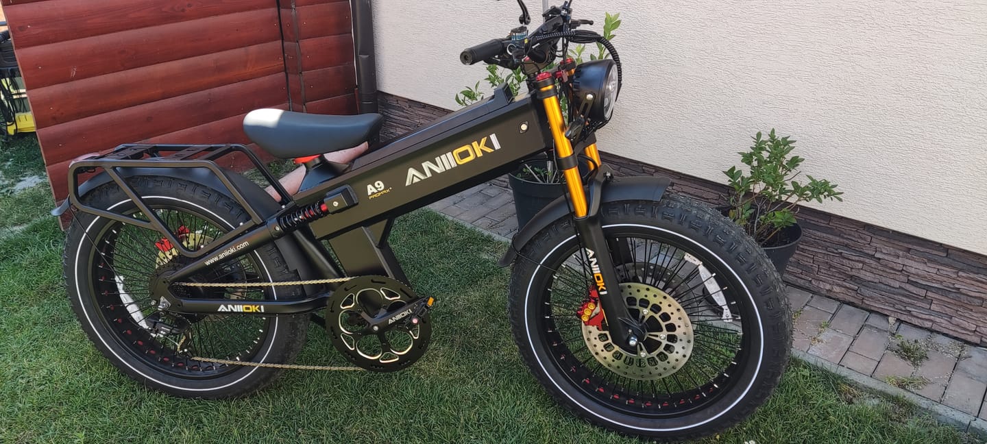 Customer photo review of ANIIOKI A9 Pro Max 60V Dual Motor Ebike
