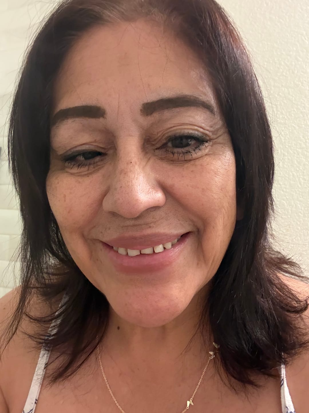 Customer photo review of Lightbringer Medium Black Prosthetic Lenses