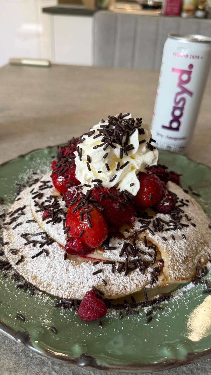 Customer photo review of Protein Soda +