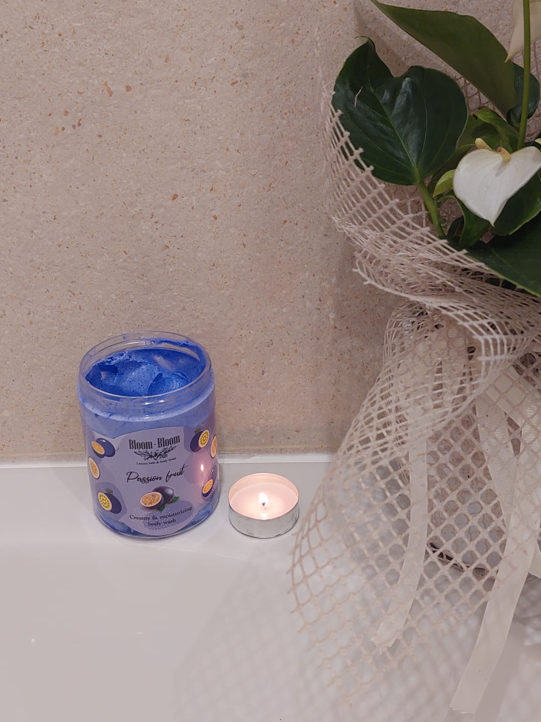 Customer photo review of Σαπουνοπαγωτό Passion Fruit