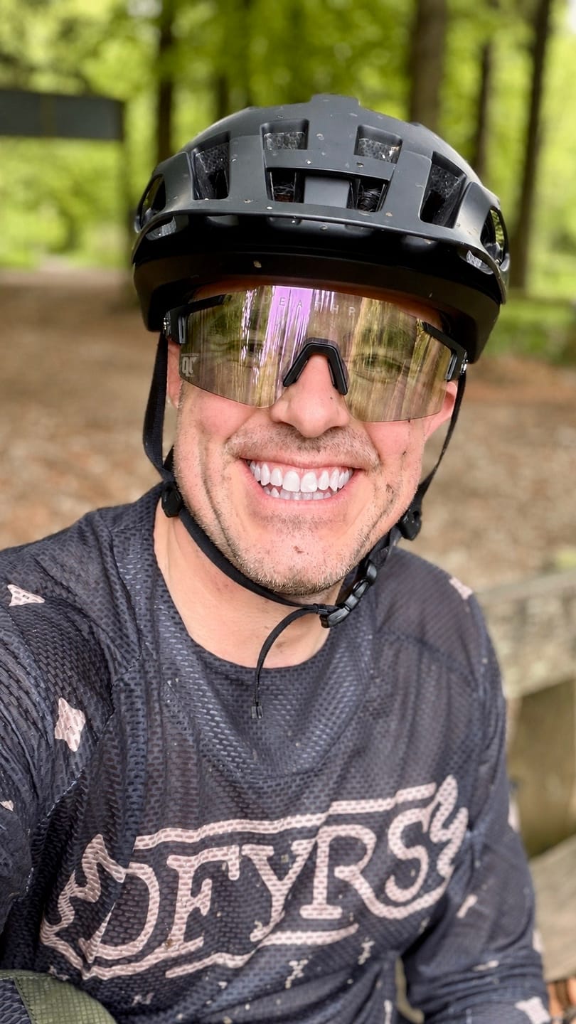 Customer photo review of Deathray™ | Riding Glasses